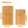 Large Bamboo Chopping Cut Slicing Boards With Hook Kichen Food Cutting Board UK