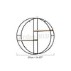 Nordic Geometric Round Wall Hanging Shelf Storage Holder Shelves Home Decor L