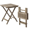 Garden Wooden Table Furniture Balcony Patio Folding Table Outdoor Desk NEW