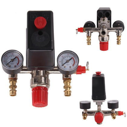 125 PSI Gauges Air Regulator Compressor Pressure Valve Control Switch Regulator
