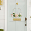 Artificial Rose Wreath Flower Wreath Door Bamboo Spring Wedding Wreath