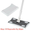 Disposable Nonwoven Wood Tile Laminate Floor Wipe Mop With 10pcs Floor Wipes UK