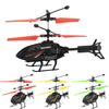 Mini RC Infraed Induction Helicopter Aircraft Flashing Light Toys Christmas Gift