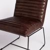 Ex Display Hampshire Dark Brown Real Leather Chair