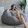 Bean Bag Chair Cover Indoor Beanbag Seat Lazy Lounger for Adult Kids NO-Filling