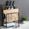 Stainless Steel Cutlery Holder Drainer Storage Chopsticks Spoon Organizer Rack