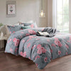 Reversible Duvet Quilt Cover Bedding Set Single Double King Size With Pillowcase