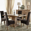 Velvet Dining Chair Seats Covers Large Size Stretch Plush Slipcovers Protectors