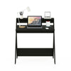Furinno Modern Simplistic Criss-Crossed Home Office Study Desk, Espresso