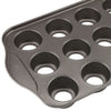 Deluxe 12 Mini Cheesecake Cup Cake Tray Non Stick Muffin Cupcake Baking Tin Pan