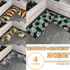 2PCS Kitchen Floor Carpet Area Rug Non-Slip Bathroom Absorbent Door Pad