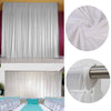 2/3*3M Stage Wedding Photography Background White Screen Backdrop Drape Curtains