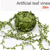 20m DIY Artificial Leaf Flower Leaves Vine Fabric Garland Wedding Party Decor UK