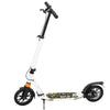 Large Adult Teens Aluminium Kick Scooter Folding Dual Braking Adjustable Height