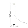Modern Floor Lamp Light Uplighter Design Copper Living Room Lighting LED Bulb