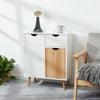 Wooden Sideboard Cabinet Buffet w/2 Doors and 1 Drawer Storage Cupboard Unit