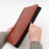 A4 Business Executive Portfolio Faux PU Leather Conference Document Folder File