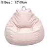 Large Bean Bag Chair Couch Sofa Cover Indoor Lazy Relax Lounger For Adults Kids