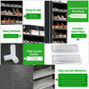 DUSTPROOF 10 TIER 27 PAIR SHOES CABINET STORAGE ORGANISER RACK STAND HOLD CANVAS