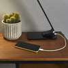 Black USB Desk Lamp Light Ultra Slim Adjustable Design LED Warm & Cool Lighting