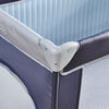 Portable Baby Travel Cot Crib Bassinet Bed Playpen Infants with Mattress Folding