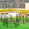 6/8 Panel Pet Play Pen Puppy Dog Animal Exercise Run Cage In/Outdoor Metal Fence