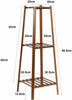 Plant Ladder Shelf Tall Rack Vintage Wall Furniture Rustic Wooden Display Stand
