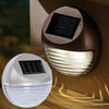 Solar Powered Led Garden Fence Lights Wall Light Patio Outdoor Security Lamps
