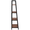 4 tier storage bookshelf display rack brown Storage Shelving living room