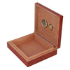 Cedar Wood Wooden Lined Cigar Humidor Humidifier Hygrometer Case Box Brown NEW