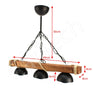 RUSTIC WOODEN CEILING LIGHTING FOR HOME CAFE RESTAURANT BAR