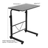 Portable Laptop Table Adjustable Lazy Standing PC Gaming Notebook Desk Black