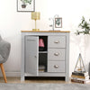 Wooden Sideboard Cupboard Hallway Table Storage Unit Cabinet 3 Style