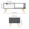 Coffee Table With Storage Modern Living Room Furniture Tea End/Side Table