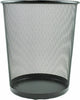 Metal Mesh Black Wire Bin Rubbish Paper Waste Home Office Bedroom Lightweight UK