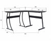 Computer Desk Workstation Corner L-Shaped Home Office Table PC Study Gaming
