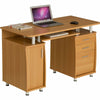 Computer Desk with Storage & A4 Filing Drawer Home Office - Emperor