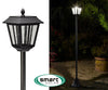 Victorian Solar Outdoor Lighting Security Garden Path Lamp Post Lantern 1.8m
