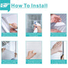 Window Film Self Adhesive Privacy Static Glass Film Glass Window Sticker