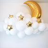 60Pcs Moon Star Balloon Set for Muslim EID Mubarak Festival Home DIY Decor