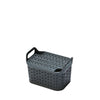 Small Large Plastic Storage Box with Lid Home Kitchen Office Container Basket