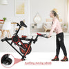 Exercise Bike Home Gym Bicycle Cycling Cardio Fitness Training Indoor Red