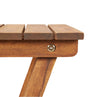 Small Wooden Plant Stand Patio Balcony Home Garden Furniture Side Table Folding