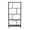 Industrial Bookshelf 5 Tier Ladder Shelf Metal Display Rack Storage Shelving UK