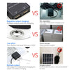 12V 20W Portable Solar Panel Car Van Boat Caravan Camper Trickle Battery Charger