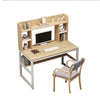 Corner Computer Desk PC Study Table Home Office Workstation With Bookshelves NEW