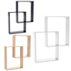 Floating Wall Cube Shelves Set of Cross Cubes Hanging Storages Display Shelving