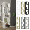 Book Cabinet Room Divider Bookcase Storage Display Corner Rack Wooden Furniture