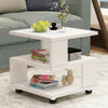 Coffee Table Sofa Side End Modern Tea Desk Storage Shelf for Living Room/Bedroom