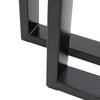 2Pcs Industrial Steel Table Legs Box Square Shaped Dining Desk Coffee Table DIY